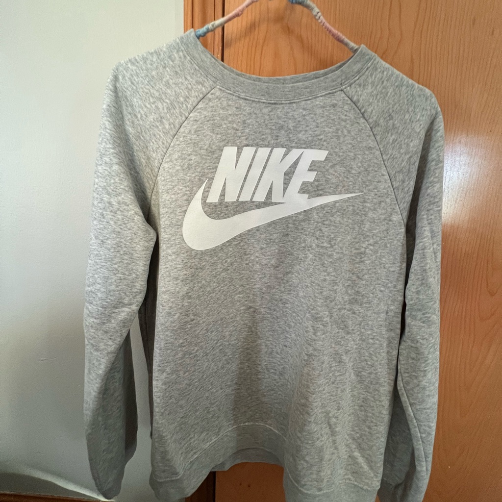 Gray Nike Crew